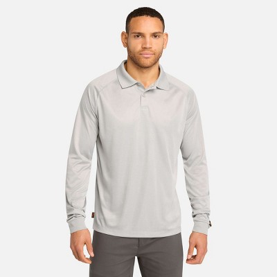 Timberland Men's Wicking Good Long Sleeve Polo
