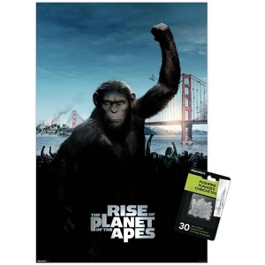 Trends International Rise of the Planet of the Apes (2011) - One Sheet Unframed Wall Poster Prints - 1 of 4