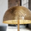 River of Goods 65.25" 3-Light Ivy Brushed Gold Finish Metal Floor Lamp: ETL Listed, Artisanal Design - 3 of 4