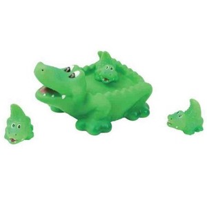 Playmaker Toys Rubber Alligator Family Set of 4 Baby Bath Toys - 1 of 1