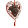 Kurt S. Adler 4.5 Inch Dog In Heart W/ Bone Canine Best Friend Tree Ornaments - 2 of 2