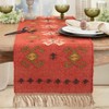 Saro Lifestyle Rustic Charm Kilim Table Runner, 16"x72", Multicolored - 3 of 3