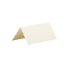 JAM Paper Printable Place Cards 3 3/4 x 1 3/4 Ivory Placecards 12/Pack 2225916895 - 2 of 3