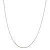 Black Bow Jewelry 0.7mm, Sterling Silver Round Snake Chain Necklace - 3 of 4