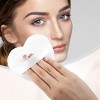 Unique Bargains Soft Heart Shape Puff Loose Powder Blender Beauty Makeup Tool Short Plush 4 Pcs - 2 of 4