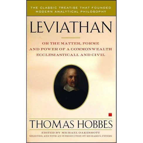 Leviathan - By Thomas Hobbes (paperback) : Target