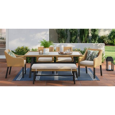 target dining set with bench