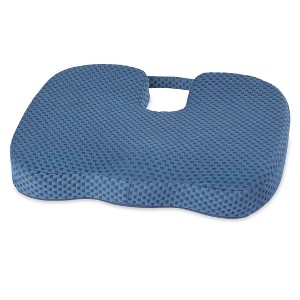 Collections Etc Orthopedic Memory Foam Coccyx Gel Cushion - 1 of 3