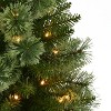 Puleo Set of 2 Artificial Battery-Operated Pre-Lit Gold Pot Potted Christmas Trees - 4 of 4