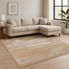 HomeRoots 8' X 10' Beige Abstract Hand Knotted Area Rug - 2 of 4