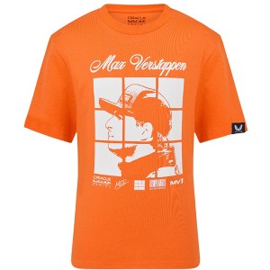 Castore Red Bull Racing F1 Kids Max Verstappen Puzzle T-Shirt - 1 of 4