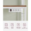 VASAGLE Hutch Bakers Rack with Power Outlet, 14 Hooks Microwave Stand, Adjustable Coffee Bar with Metal Wire Panel, Kitchen Storage Shelf - 3 of 4
