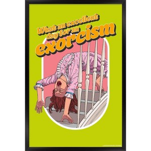 Trends International The Exorcist: Seasons of Scare - Excellent Day Framed Wall Poster Prints - 1 of 4