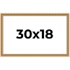 PosterPalooza | Refined Gold Picture Frame - UV Acrylic, Backing Board, Hanging Hardware Included - 2 of 4
