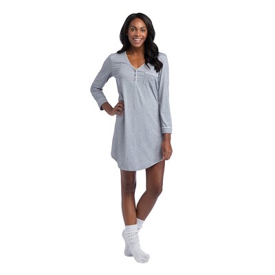 Softies Women's 36" Sleep Shirt with Contrast Piping