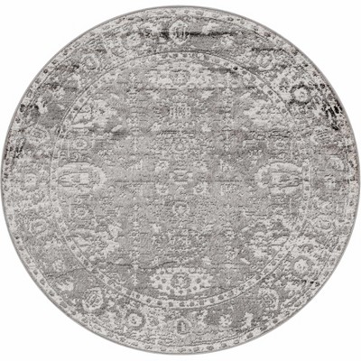Hauteloom Tripp Distressed Gray Rug