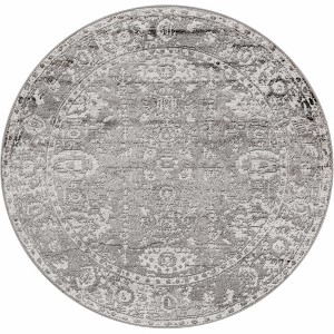 Hauteloom Tripp Distressed Gray Rug - 1 of 4