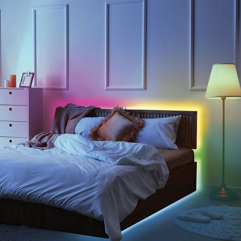 Teen Ambient LED Light Strip with Sound React - West &#38; Arrow, 2 of 7