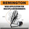 Remington 20 Inch High Velocity Floor Fan, 3 Speed Portable Cooling Unit, Metal Airflow for Large Shops, Garages, and Warehouses, Black - 4 of 4