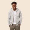 Dalix Donut Embroidered Hoodie Fleece Sweatshirt Zip Front Mens - 3 of 4