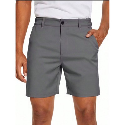 Mens Stretch Fit Shorts For Summer Active/Lounge With Back Side Zipper