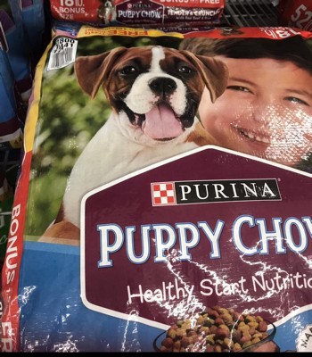 Puppy chow tender and hot sale crunchy