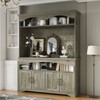 Famapy Multi-Functional Rustic Storage Cabinet,Display Cabinet & Bookcase,Living Room Storage Unit,Kitchen Pantry Hutch for Dishware Storage - 2 of 4