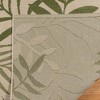 120"x94" Paseo Akimbo Indoor/Outdoor Rug Sand Palm/Botanical - Gertmenian - 3 of 4
