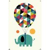Trends International Andy Westface - Elephant Fly High Unframed Wall Poster Prints - 4 of 4