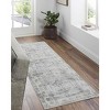 Hauteloom Laran Sage Distressed Washable Area Rug - 4 of 4
