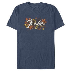 Men's Fender Fall Leaves Logo T-Shirt - 1 of 4