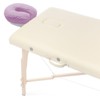 Saloniture 4-Pack Ultra Soft Microfiber Fitted Massage Table Face Cradle Cover - 3 of 4