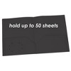 Oxford® Poly Two Pocket Portfolio, Black, Pack of 25 - 3 of 3