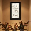 "Faith" by Mollie B, Ready to Hang Framed Print, Black Frame - 3 of 4
