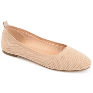 Journee Women's Maryann Medium and Wide Width Dress Flats - 1 of 4
