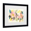 Trademark Fine Art - Kristy Rice Pastel Garden I Matted Framed Art - 3 of 4