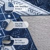 Acekool Washable Area Rug, Solid Bordered Non Slip Low Pile Carpet for Living Room, Bedroom, Kids, Dining - 2 of 4