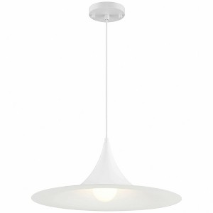Access Lighting Costa 1 - Light Pendant in  Matte White - 1 of 4