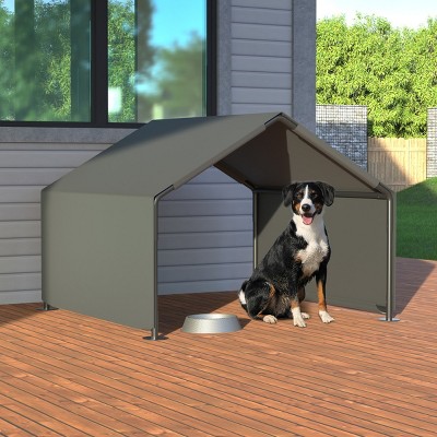 Waterproof Outdoor Dog House with UV Protection,Portable Pet Shade Canopy Shelter for Small And Medium Dogs And Cats–LAOTIES