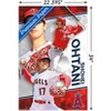 Trends International Mlb Los Angeles Angels - Shohei Ohtani 18 Unframed  Wall Poster Print Black Clip Bundle 22.375 X 34 : Target