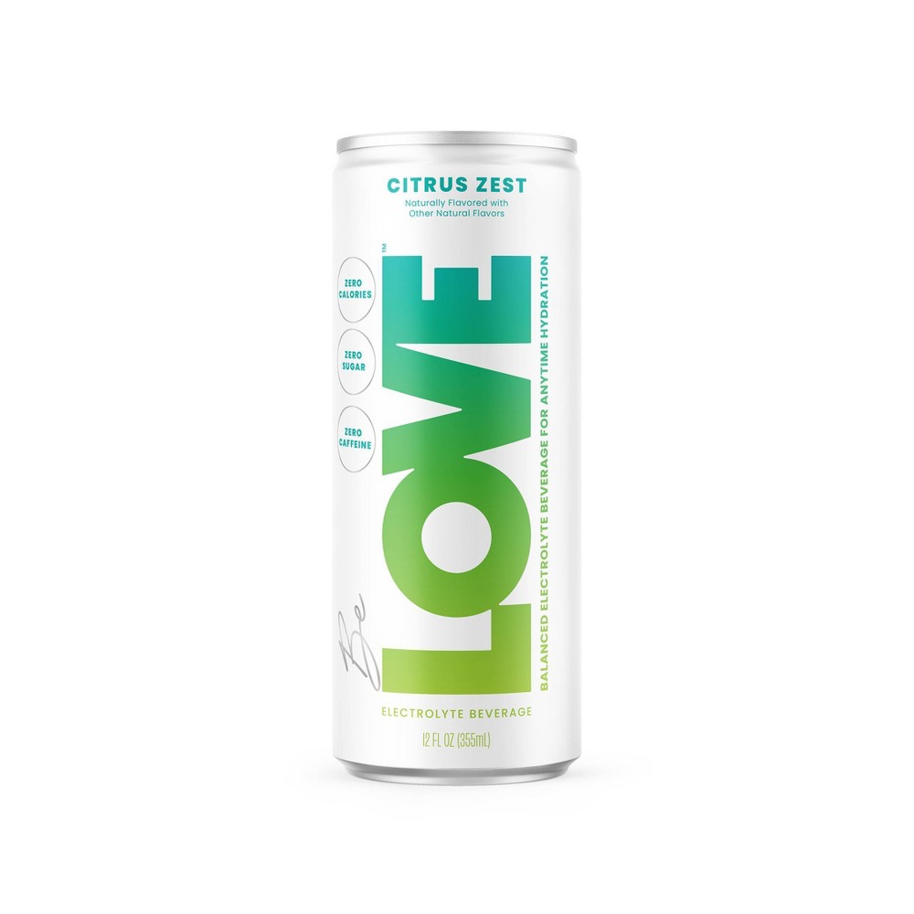 Be Love Citrus Zest Lightly Flavored Still Electrolyte Drink - 12 fl oz