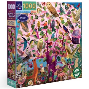 eeBoo Piece&Love: Parliament of Owls - 1000 pc Puzzle - 1 of 4
