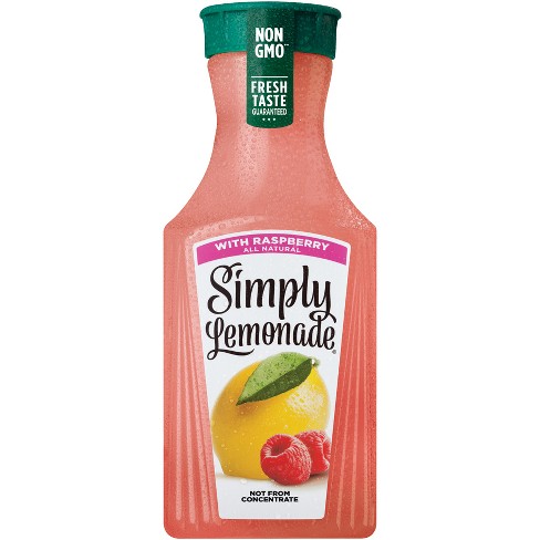 Simply Lemonade With Raspberry Natural Juice Drink - 52 fl oz Bottle ...