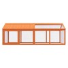 vidaXL Run Box Brown 78.7"x44.3"x29.1" Solid Wood Pine - 3 of 4