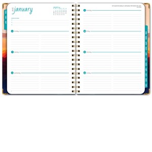 Global Printed Products Hardcover CY 2025 Fashion Planner - 8.5"x11" (Mountain Majesty) - 1 of 4