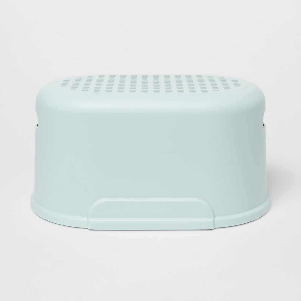 Photos - Ladder Kids' Single Step Stool Teal - Pillowfort™