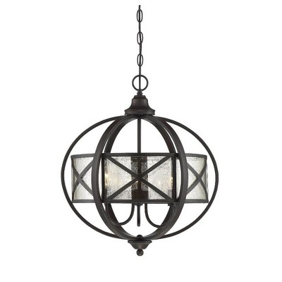 Savoy House Holland 3 - Light Pendant in  English Bronze