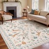 Abynow Medallion Distressed Persian Indoor Area Rug - 4 of 4