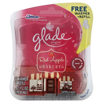 GLADE .67 floz apple Air Freshener Refills