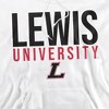 Lewis University Official Stacked Adult Pull-Over Hoodie - 2 of 4